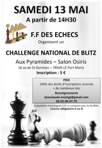 Affiche Blitz Mai