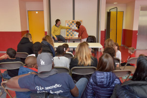 Rencontres autour du jeu d'échecs à l'école élémentaire Jules Ferry.